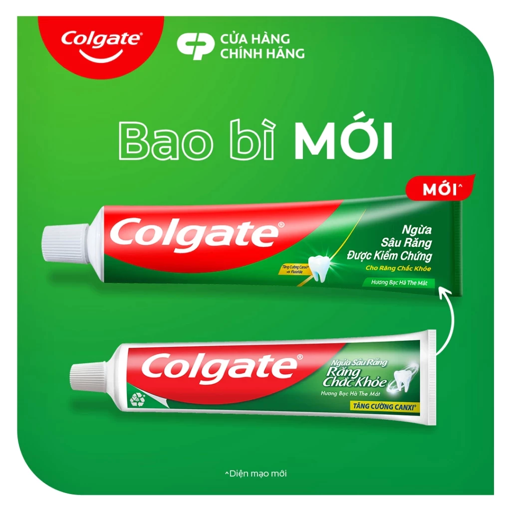 Bộ 5 Kem đánh răng Colgate ngừa sâu răng răng chắc khỏe 225g/tuýp - 5