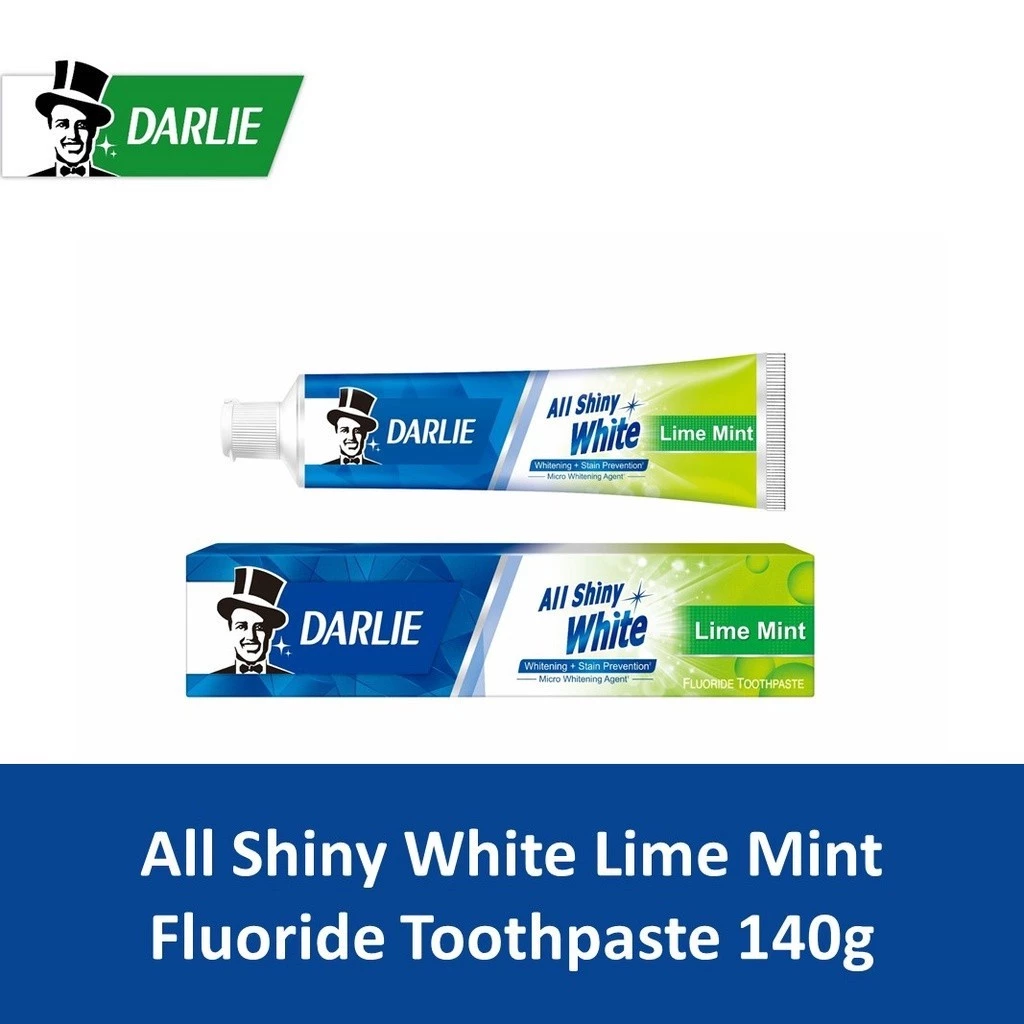 Kem Đánh Răng Darlie Trắng Sáng All Shiny White Chanh Bạc Hà 140g - 2