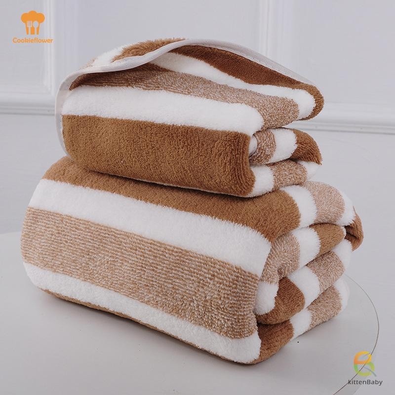 [Mèo con] Khăn tắm sợi nhỏ Khăn tắm khô nhanh Khăn tắm thấm hút Bãi biển lớn Khăn rộng Khăn tắm khăn tắm chất lượng cao mới - 2