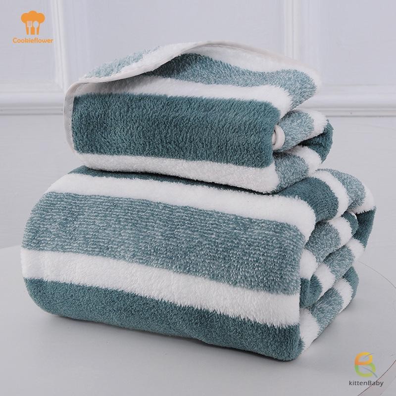[Mèo con] Khăn tắm sợi nhỏ Khăn tắm khô nhanh Khăn tắm thấm hút Bãi biển lớn Khăn rộng Khăn tắm khăn tắm chất lượng cao mới - 3