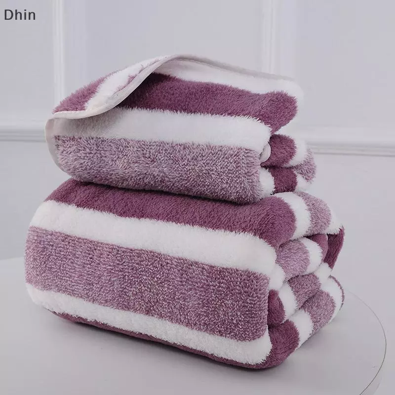 [Dhin] Khăn tắm sợi nhỏ Khăn tắm khô Khăn tắm thấm hút Bãi biển lớn Khăn rộng Khăn tắm chất lượng cao - 2