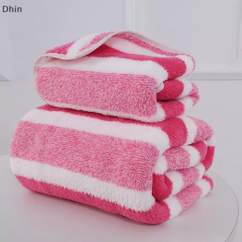 [Dhin] Khăn tắm sợi nhỏ Khăn tắm khô Khăn tắm thấm hút Bãi biển lớn Khăn rộng Khăn tắm chất lượng cao - 4