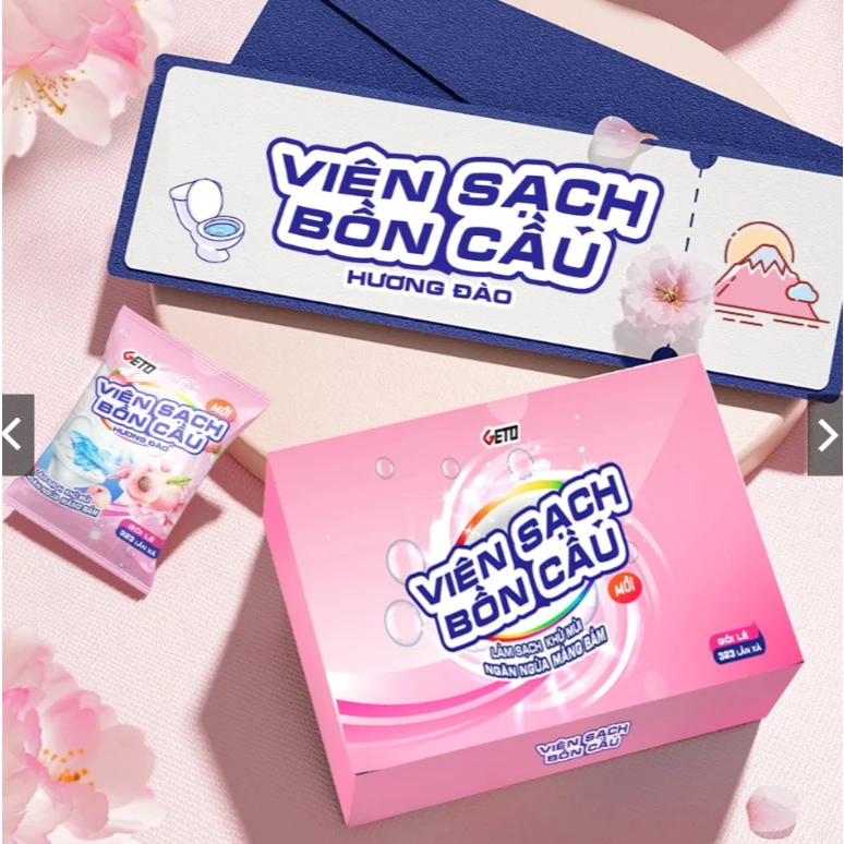 Combo viên thả bồn cầu, viên làm sạch bồn cầu CleanZ, hạn chế mảng bám, diệt khuẩn, khử mùi hôi nhà vệ sinh - 3