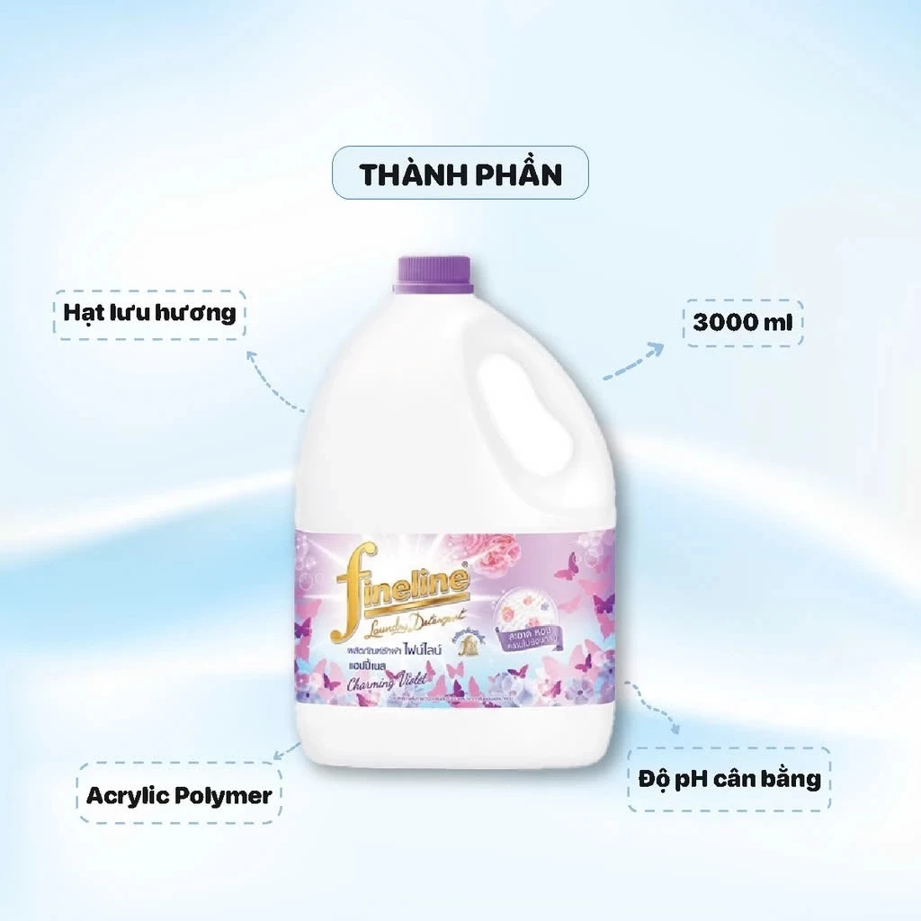 Nước giặt Fineline Thái Lan 3000ml Mẫu mớ - 3
