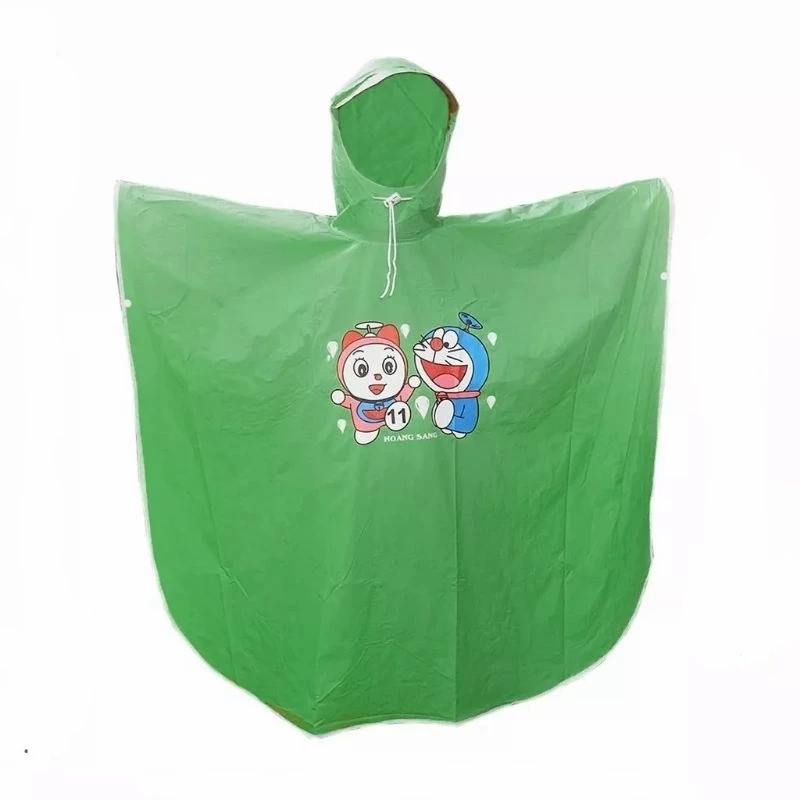 Áo Mưa Cho Bé Trai Gái Nam Nữ ( Bộ Áo Đi Mưa Trẻ Em Bít Xẻ Tà Cánh Dơi Thời Trang Nhựa & Vải ..) - 6