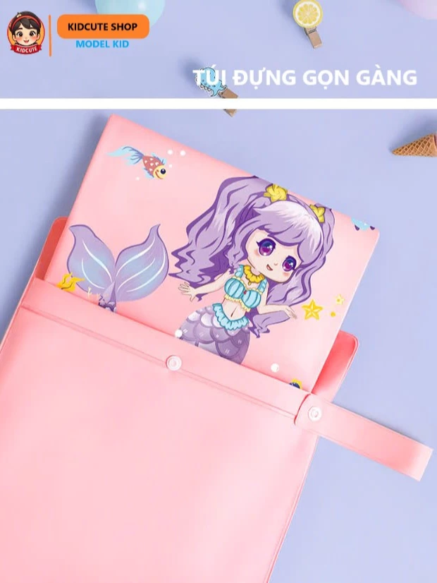 [Khoá kéo + Nút bấm] Áo mưa cho bé 2-10 tuổi- LOẠI TỐT-CHÍNH HÃNG, Áo mưa trẻ em họa tiết hình thú ngộ nghĩnh - 5