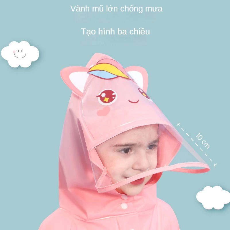 Áo Mưa Trẻ Em Chất Liệu Eva Dễ Thương - 2