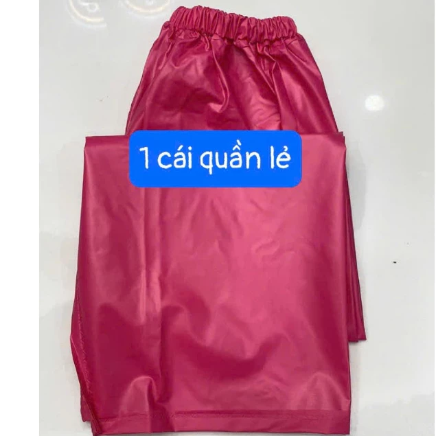 SET 02 QUẦN ĐI MƯA, quần cho bé mặc đi mưa loại nhựa chống thấm tốt - 2