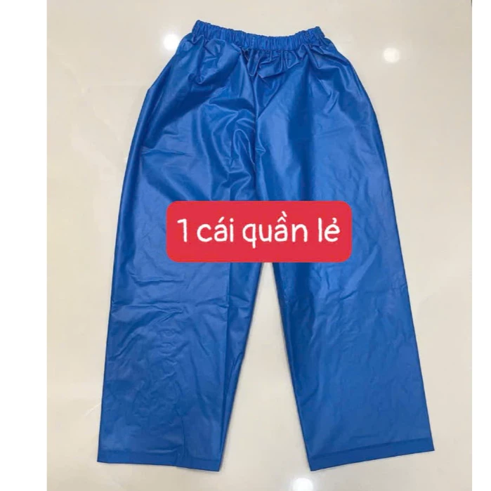 SET 02 QUẦN ĐI MƯA, quần cho bé mặc đi mưa loại nhựa chống thấm tốt - 3