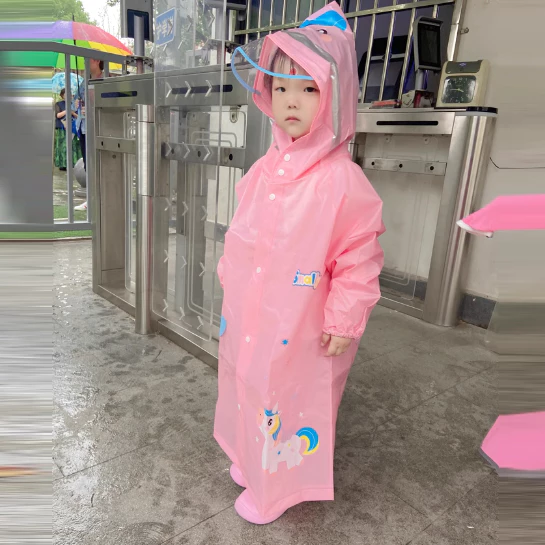 Áo mưa cho bé chính hãng Smally, siêu nhẹ, siêu dai, siêu bền cho bé trai bé gái cao từ 80-135cm - 5