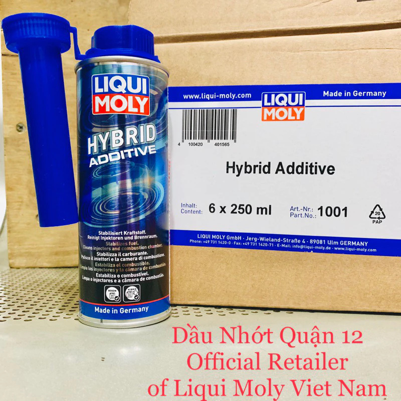 Phụ Gia Súc Béc Xăng Kim Phun Tẩy Muội Than Carbon Liqui Moly 1803 - 5153 - 21492 - 1001 Made in Germany - 4
