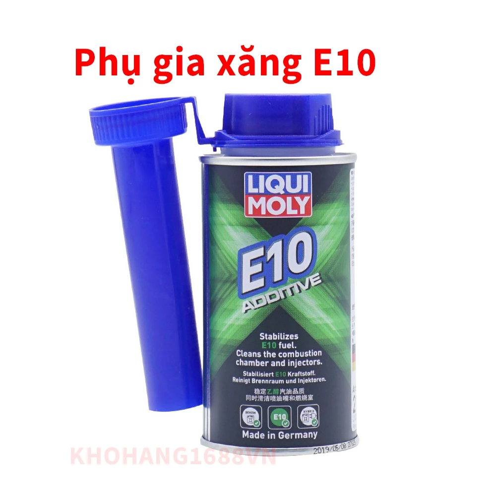 Phụ gia ổn định cho xăng E10 Liqui Moly 150ml - Chống ăn mòn, rỉ sét, làm sạch động cơ xe máy, ô tô