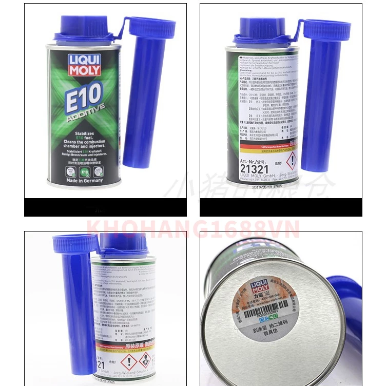 Phụ gia ổn định cho xăng E10 Liqui Moly 150ml - Chống ăn mòn, rỉ sét, làm sạch động cơ xe máy, ô tô - 5