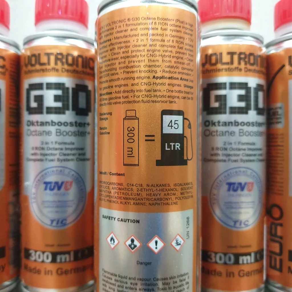 Phụ gia xăng Voltronic G30 Octane Booster + - 3