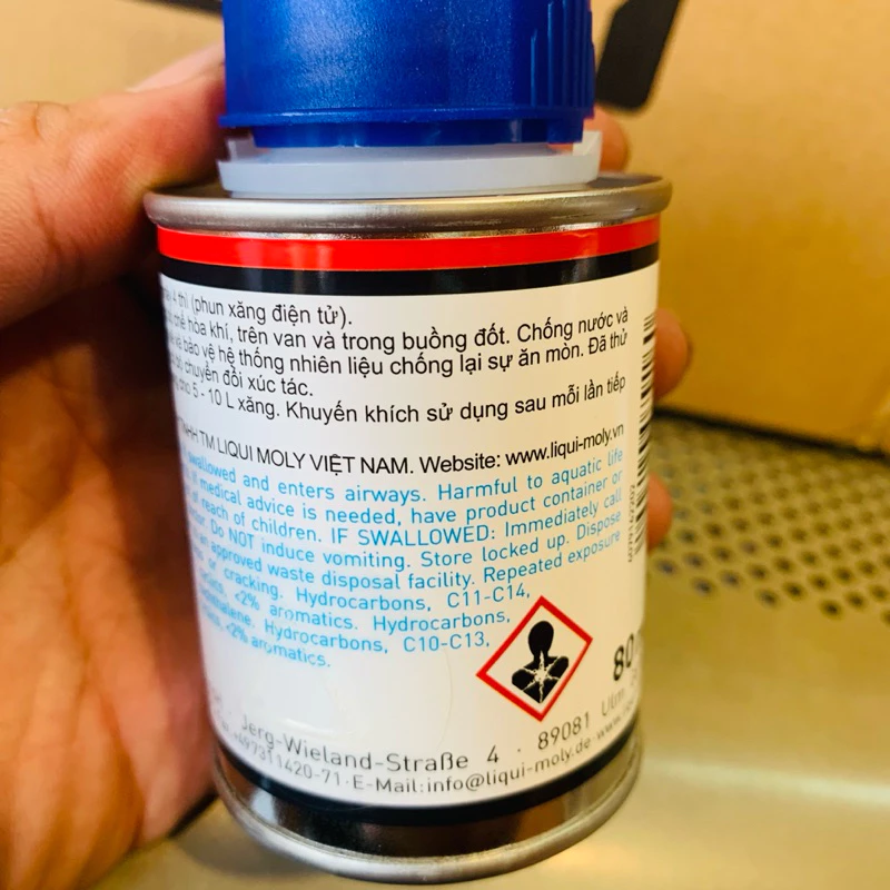 Phụ Gia Carbon Cleaner Làm Sạch Buồng Đốt Béc Phun - Liqui Moly 4T Additive SHOOTER FUEL SYSTEM CLEANER 7916 - 80ML - 3