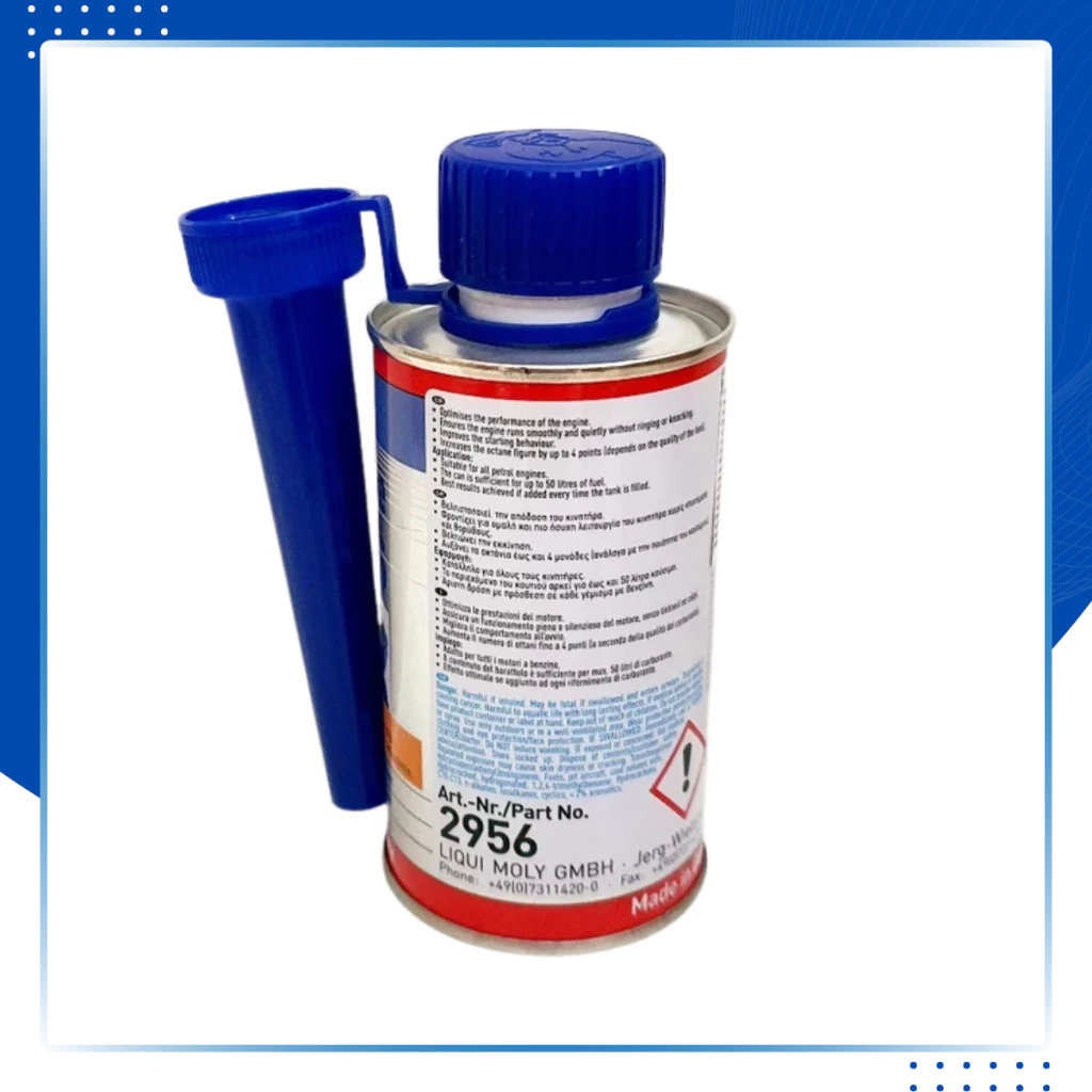Liqui Moly Octan Plus phụ gia xăng tăng chỉ số octan 150ML-Sản xuất tại Đức - 3