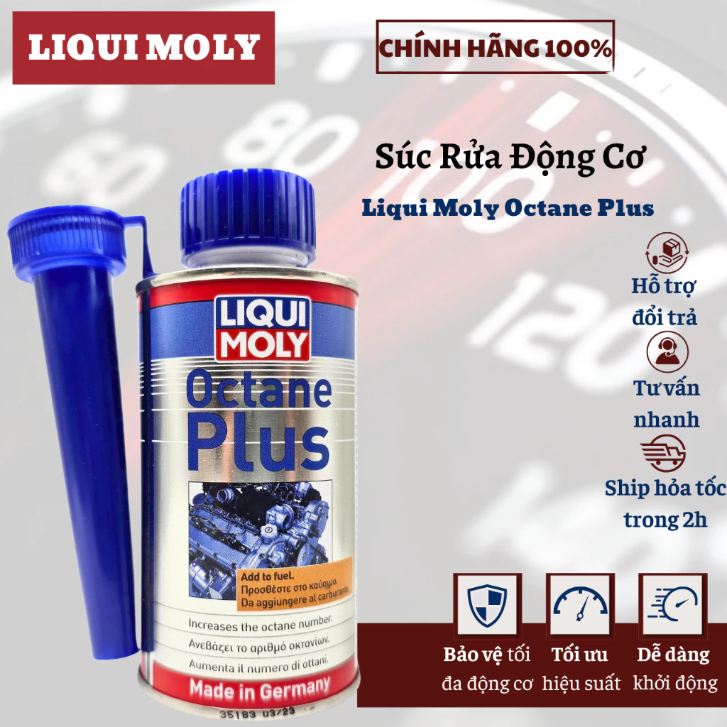 Liqui Moly Octan Plus phụ gia xăng tăng chỉ số octan 150ML-Sản xuất tại Đức - 4