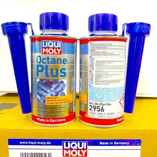 Phụ Gia Xăng Tăng OCTAN - LIQUI MOLY OCTANE PLUS 150ML - 2956 Made in Germany
