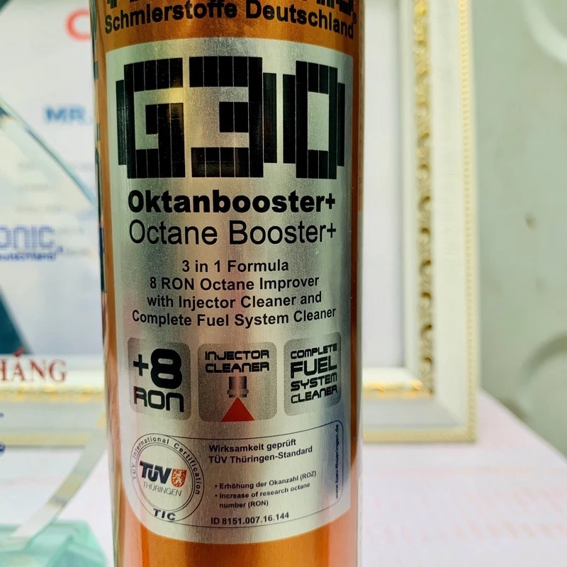 Voltronic G30 Octane Booster Phụ Gia Xăng Tăng Octane Làm Sạch Hệ Thống Nhiên Liệu Made in Germany - 2