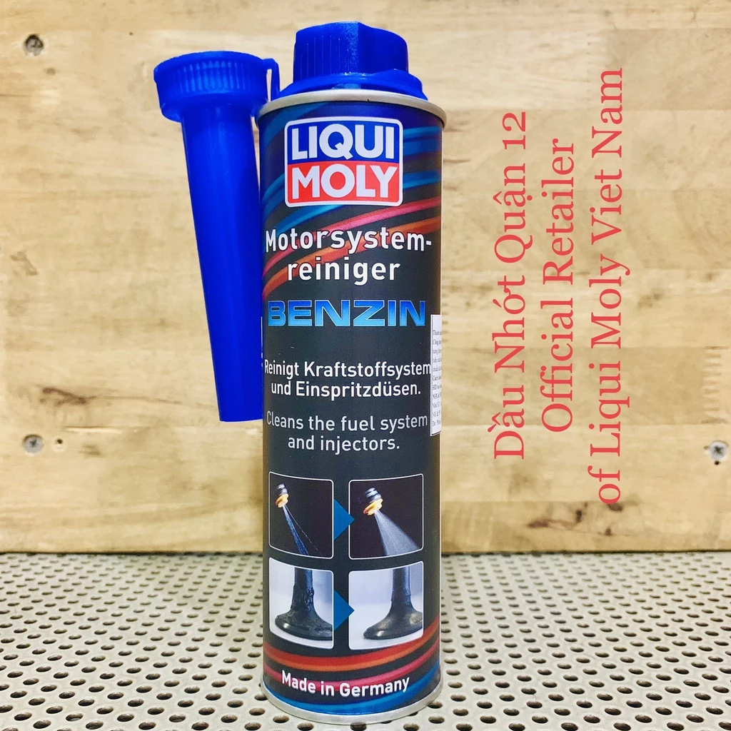 Phụ Gia Làm Sạch - Vệ Sinh Toàn Diện Hệ Thống Xăng LIQUI MOLY Gasoline Engine System Cleaner 21492 Made in Germany
