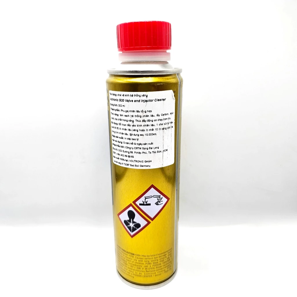 Phụ gia xăng, Vệ sinh kim phun, buồng đốt VOLTRONIC G20- Sản xuất tại Đức - 2