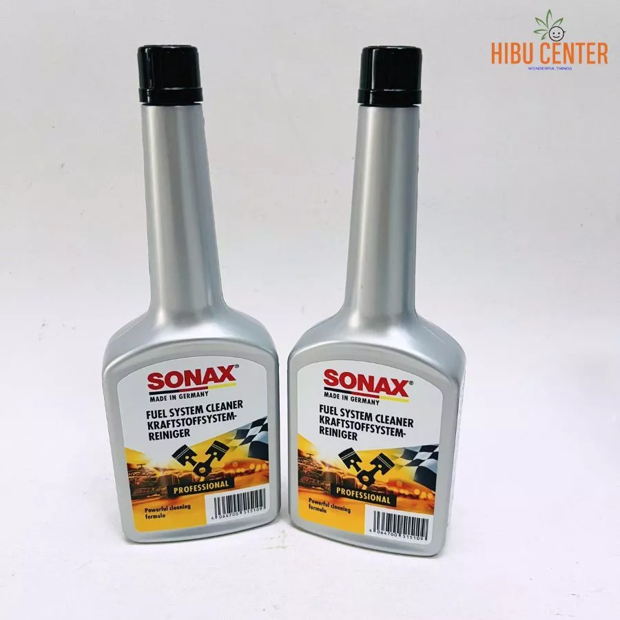 Phụ Gia Làm Sạch Hệ Thống Xăng Xe Hơi SONAX Fuel System Cleaner 515100 250ml - Hibucenter - 4