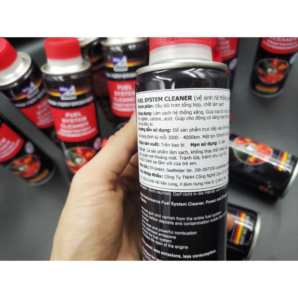 Bluechem Fuel System Cleaner ( Vệ Sinh Hệ Thống Xăng ) 50ml - 2