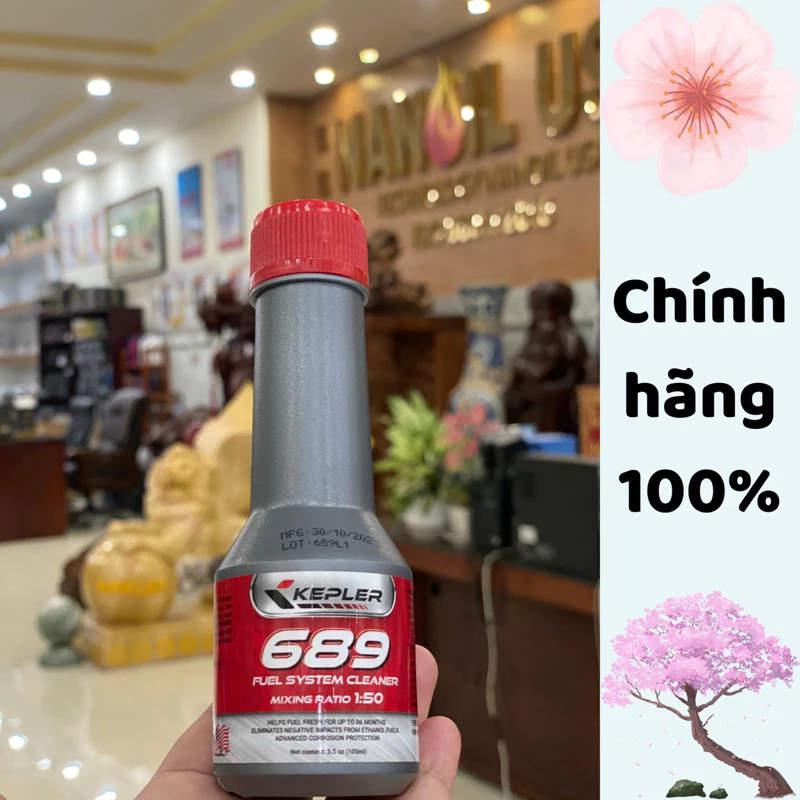 Phụ gia súc béc xăng (105mL) KEPLER FUEL SYSTEM CLEANER tối ưu hóa hiệu suất buồng đốt và loại bỏ lớp cặn cacbon - 2