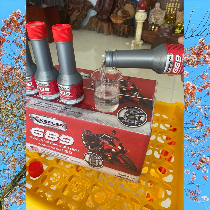 Phụ gia súc béc xăng (105mL) KEPLER FUEL SYSTEM CLEANER tối ưu hóa hiệu suất buồng đốt và loại bỏ lớp cặn cacbon - 3