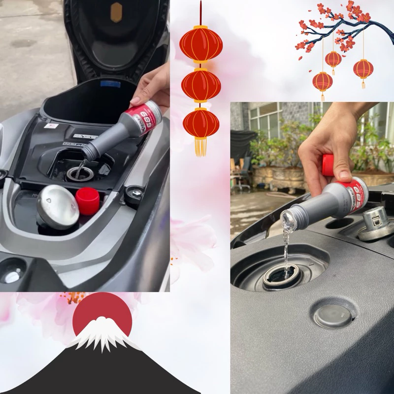 Phụ gia súc béc xăng (105mL) KEPLER FUEL SYSTEM CLEANER tối ưu hóa hiệu suất buồng đốt và loại bỏ lớp cặn cacbon - 4