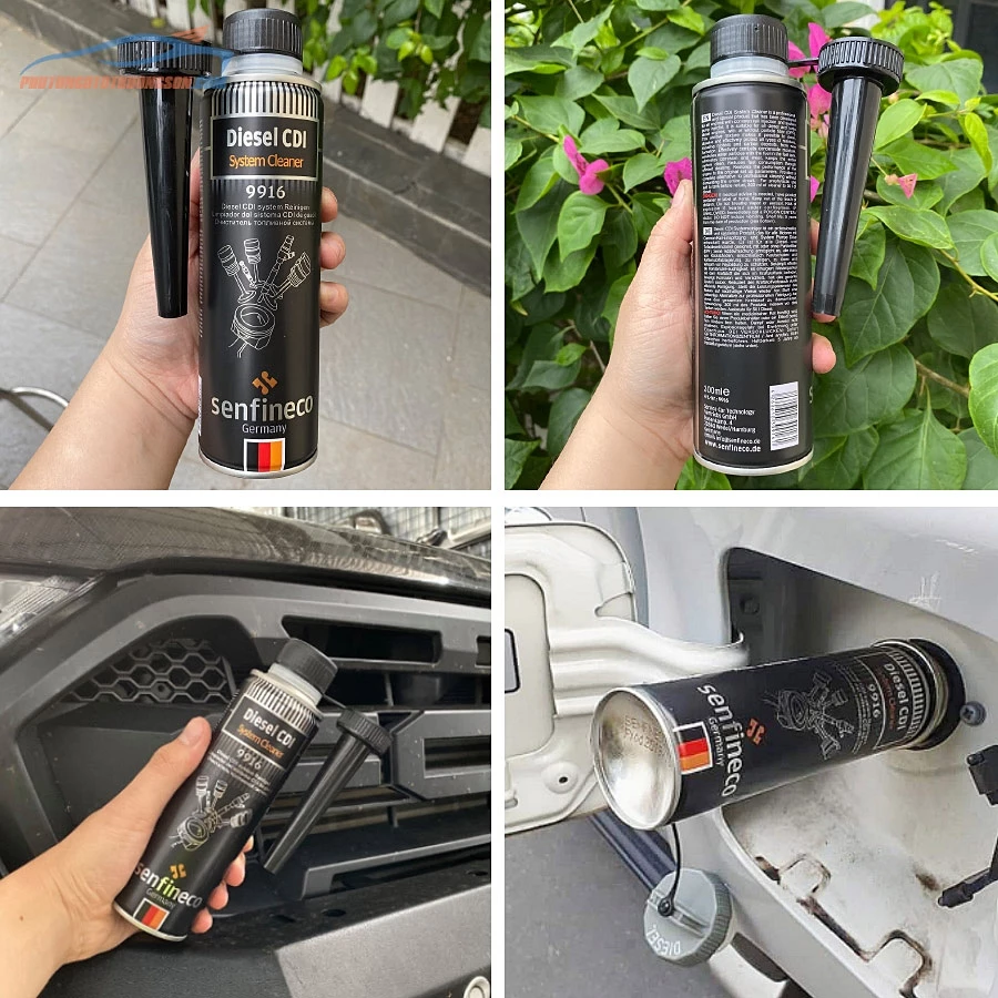 Senfineco 9985 - 9986 - 9997 - 9916 - 9942 300ml Nhập Đức, Phụ Gia Làm Sạch Buồng Đốt Oto Xăng Và Dầu - 5