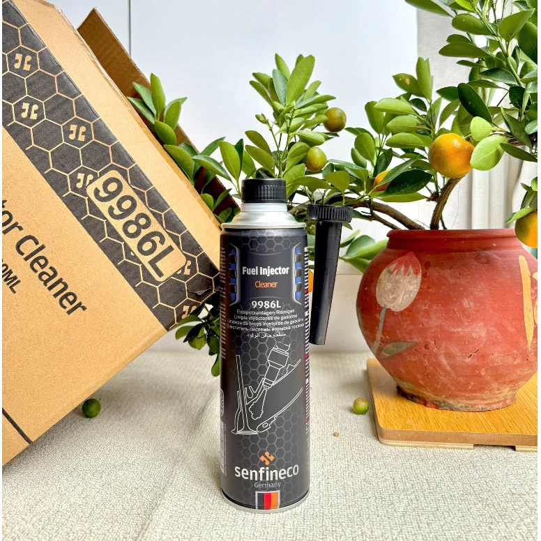 Phụ Gia Vệ SInh Kim Phun, Buồng Đốt máy Xăng Senfineco 9986L 500ml - Dùng cho bình Xăng 80L - 2