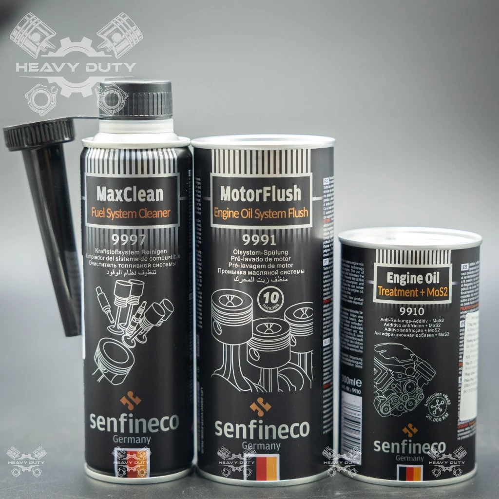 [Máy Xăng] Combo Phụ Gia Ô Tô Senfineco 9997 9910 9991 | Làm Sạch Kim Phun, Xúc Rửa, Bảo Vệ Động Cơ