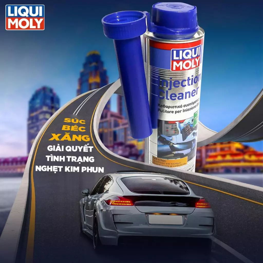 Vệ sinh kim phun buồng đốt ô tô xe máy, Phụ Gia Xăng Dầu - Liqui Moly 1803 - 1806 -5153 - 5156 - 21491 - 21492 - 6