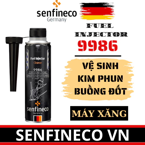 Phụ Gia Súc Béc, Vệ Sinh Kim Phun, Buồng Đốt Xăng - Senfineco 9986 Fuel Injection Cleaner [300ML]