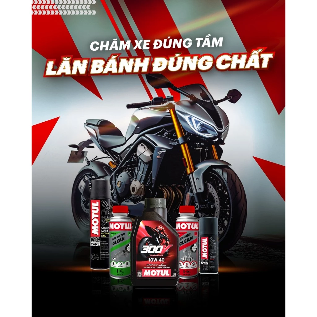 PHỤ GIA XĂNG KHOÁNG - XĂNG E10 SÚC BÉC XĂNG - VỆ SINH BUỒNG ĐỐT XE MÁY - FUEL SYSTEM CLEAN MOTO 80ML - 4