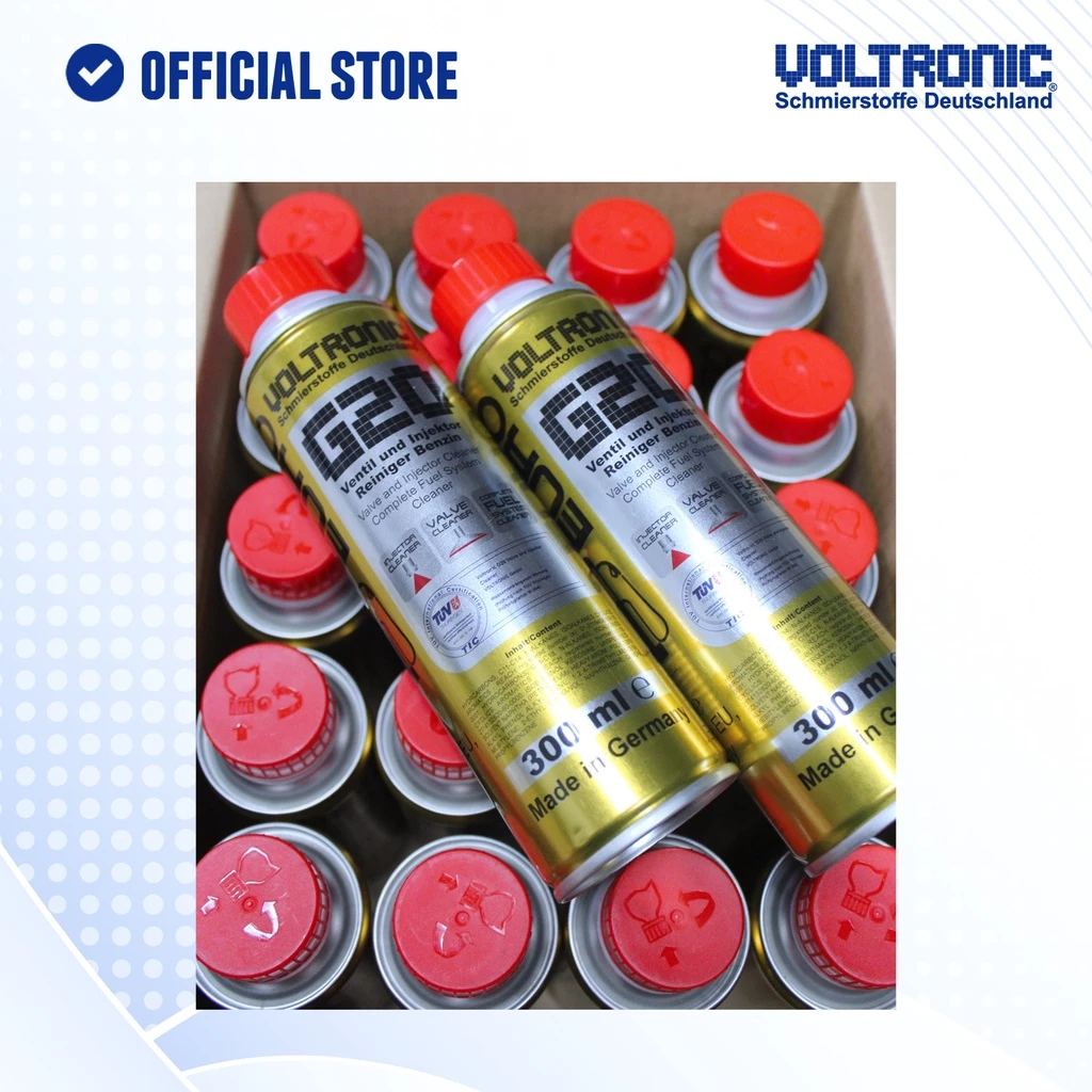 PHỤ GIA VỆ SINH HỆ THỐNG XĂNG NHẬP KHẨU VOLTRONIC G20 VALVE AND INJECTOR CLEANER - VOLTRONIC VIETNAM STORE - 3