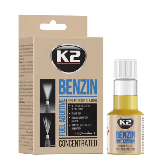 Phụ Gia Vệ Sinh Kim Xăng ( Dùng Cho 10 Xe Máy / 1 Ô Tô ) - K2 Benzin 50ml - 5