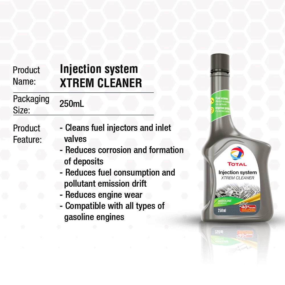 Phụ gia xúc béc xăng/dầu diesel cho ô tô Total Energies TE-IS250 250ml - Phù hợp cho xe dùng xăng E10 - 2