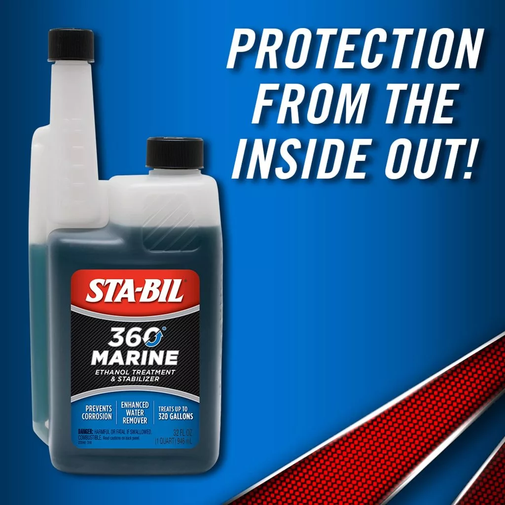 STA-BIL 360 Marine 946ml - Phụ gia xăng E10 - Phù hợp ở môi trường có độ ẩm cao, môi trường biển - Nhập Khẩu Mỹ - 4