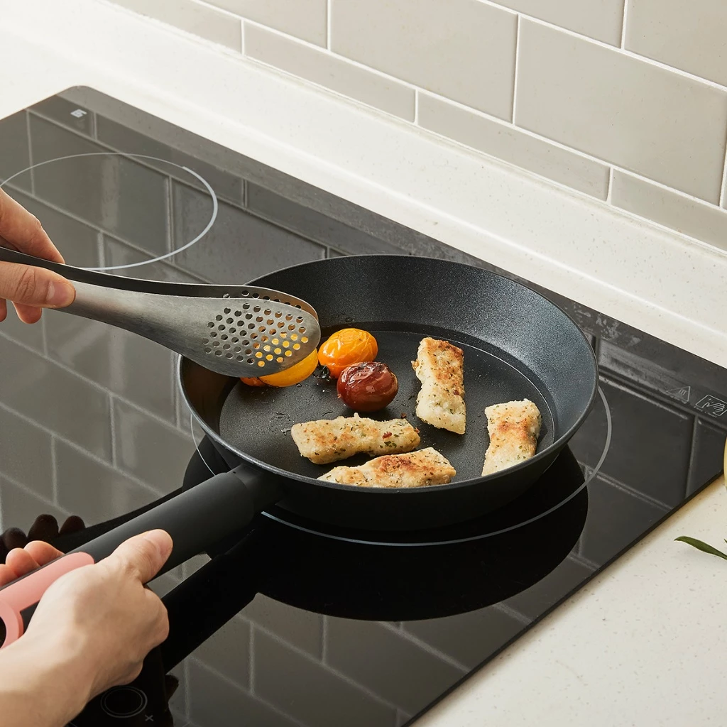 Chảo chống dính Lock&Lock Frypan Index IH 22-26cm phủ titanium dùng được bếp gas, bếp điện, bếp từ, bếp hồng ngoại - 4