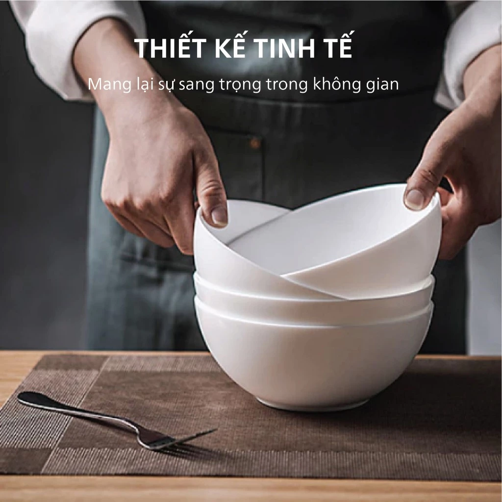[Hàng Pháp] Bộ bát đĩa (bộ tô,chén,dĩa) thủy tinh Luminarc Carine 15 món CR15C, thủy tinh không chì - 4