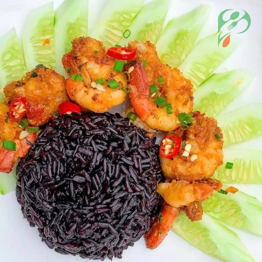 Combo 5 Kí Gạo Lứt Đen Dẻo Điện Biên (LOẠI NGON) - Gạo Lứt Đen Hữu Cơ Cho Người Ăn Kiêng Giảm Cân - 5