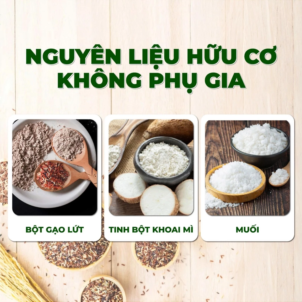 1Kg Gạo Lứt Dẻo Tím Than, Gạo Lứt Đỏ Dẻo Điện Biên SEN FOOD, Gofit Mart - 3
