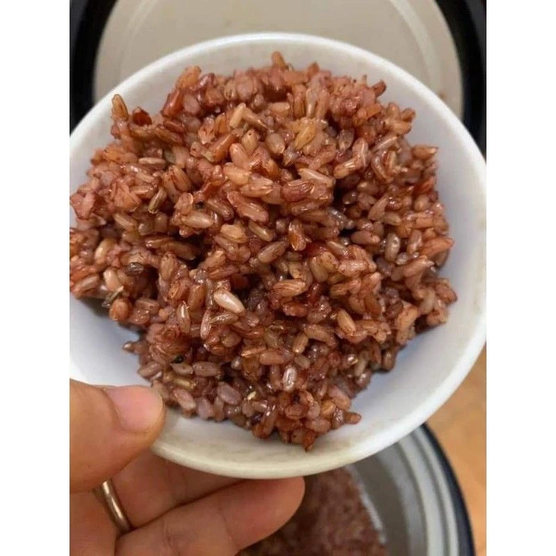 Gạo lứt dẻo Điện Biên/gạo lứt đỏ ăn kiêng,giảm cân,eatclean (1kg) - 3