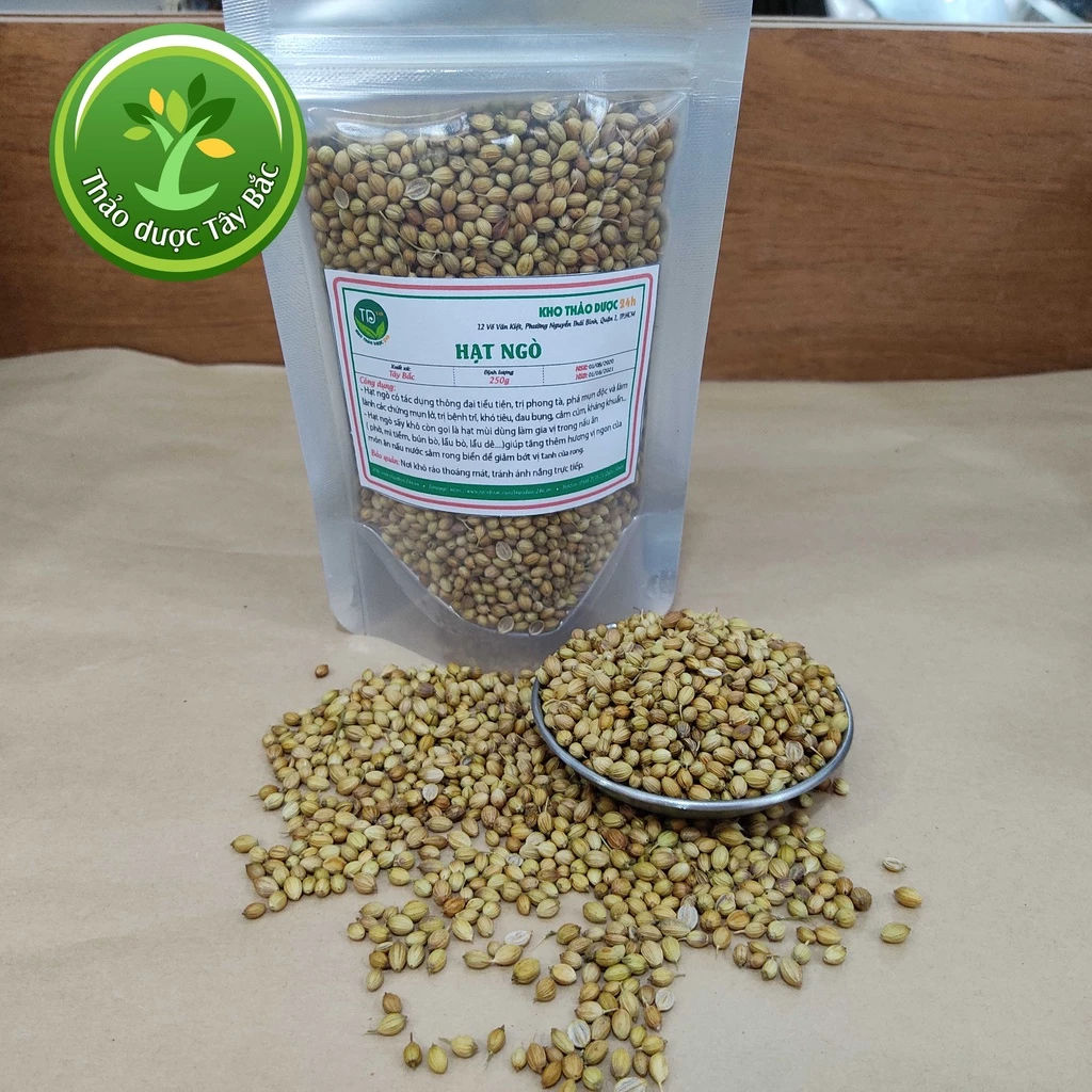 Hạt ngò, hạt mùi Tây Bắc làm gia vị nấu ăn, tốt cho hệ tiêu hoá và tim mạch [100g - 500g] | Kho thảo dược Tây Bắc - 2