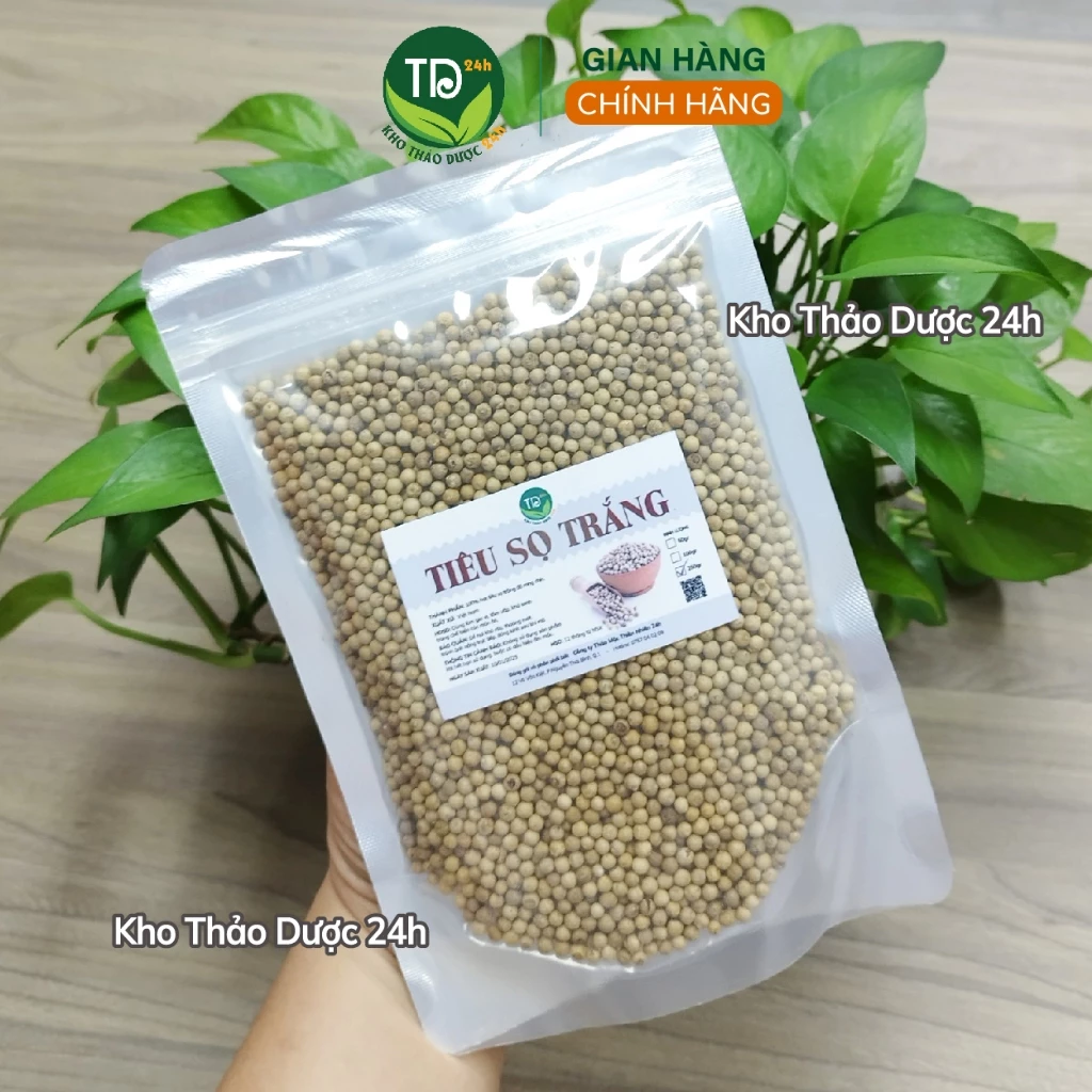 [100 gr] Hạt tiêu sọ, tiêu trắng Phú Quốc chính hiệu, cay, thơm, làm gia vị tẩm ướp, chiên, xào, kho cá, khử mùi tanh - 3