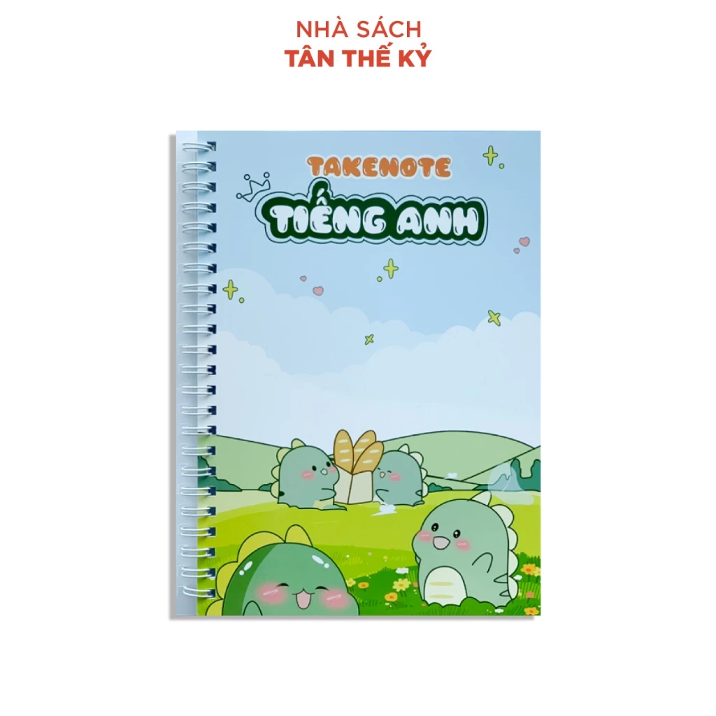 Sổ tay Takenote Tiếng Anh khổ giấy A5 - Tổng Hợp Kiến Thức Cơ Bản Tiếng Anh - Thảo Phương