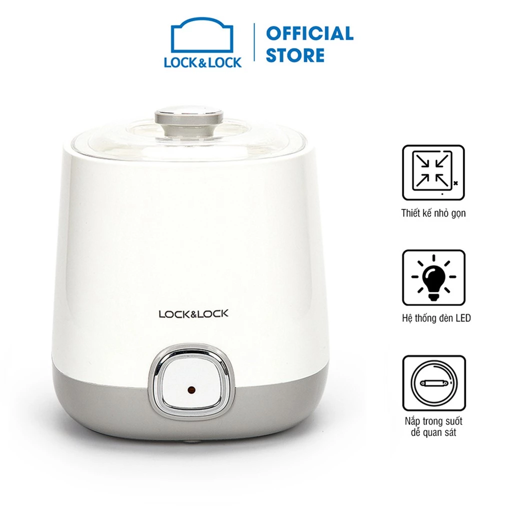 Máy làm sữa chua Lock&Lock EJY110SLV - 4