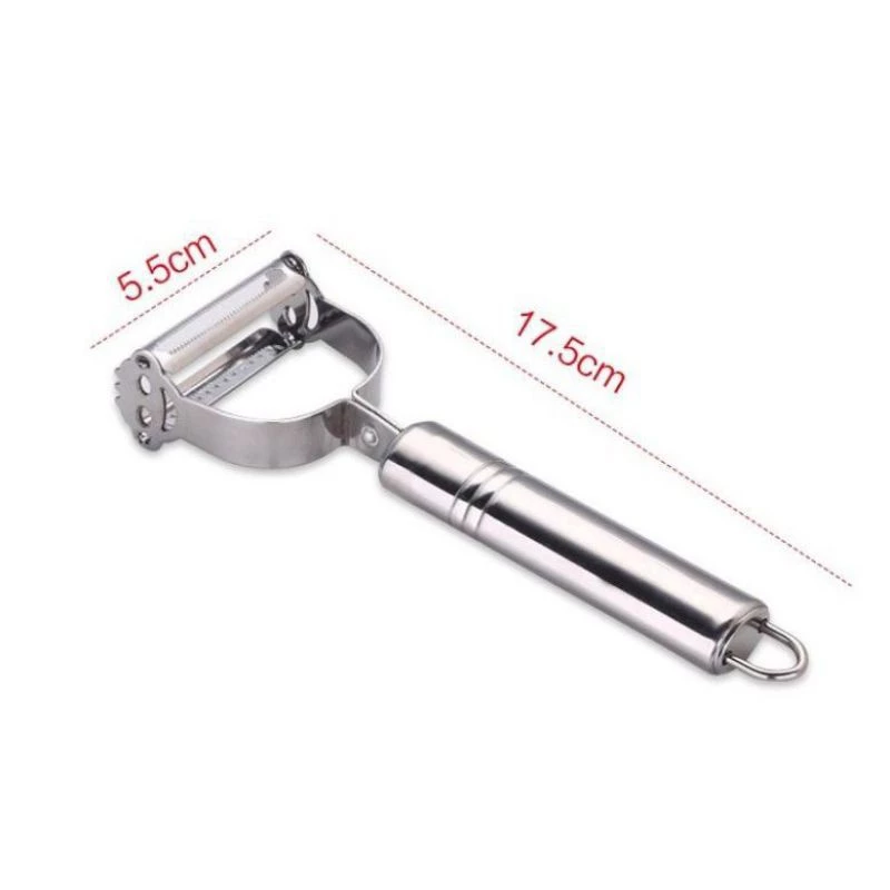 Nạo inox 304 Đa Năng 3 In 1 Nạo Gọt Rau Củ Quả Bào Sợi Siêu Sắc không rỉ - 4